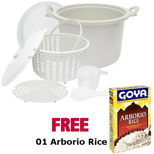 Microwave Steamer by Benecasa Free One Goya Arborio Rice